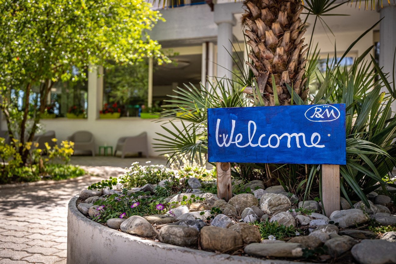 Ingresso Residence Green Soul Aparhotel Mareblu a Principina a Mare, Grosseto