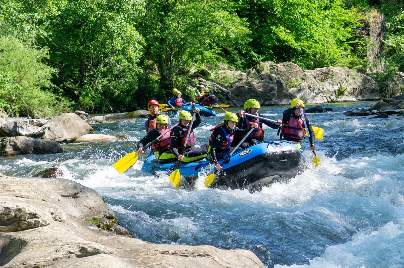 Rockonda Rafting in Val di Lima con gommone