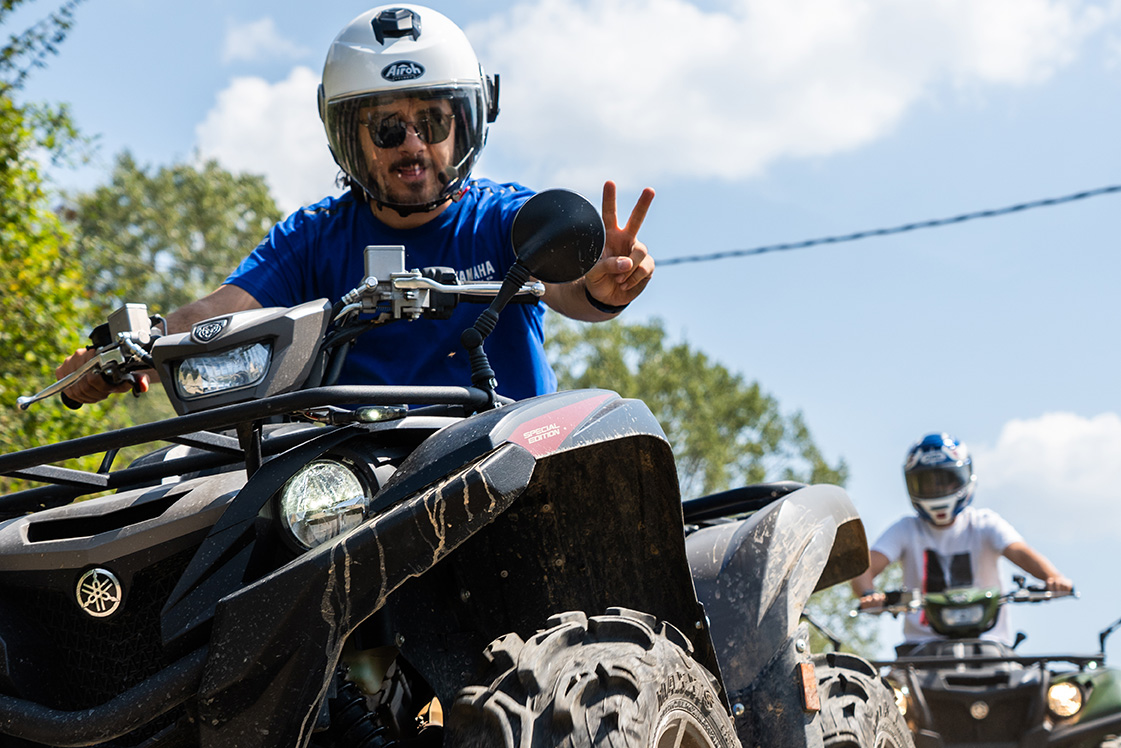 esperienza in quad yamaha toscana