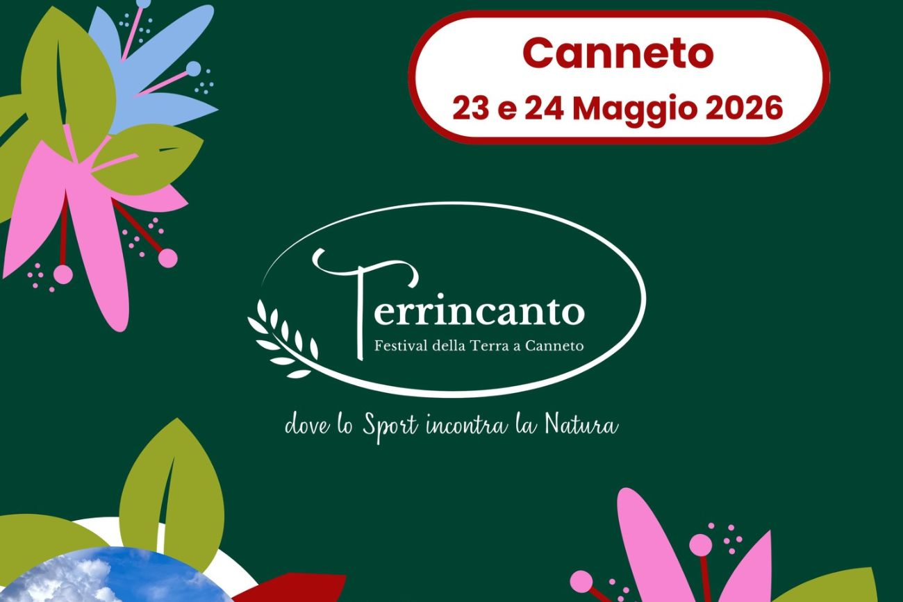 Locandina ufficiale di Terrincanto 2026 a Canneto con date del 23 e 24 maggio